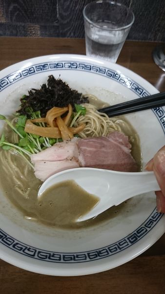 「濃厚煮干しそば」@中華そば まゑだの写真