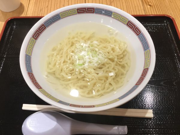 「つるの湯温泉塩ラーメン(¥500)」@日本橋ふくしま館 MIDETTE ミデッテの写真
