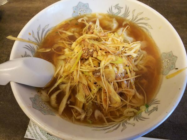 「ネギワンタン麺 780円」@恵愛の写真