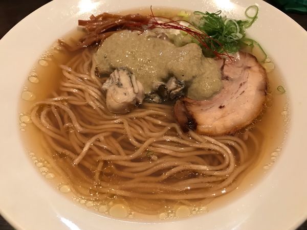 「【限定】牡蠣そば  850円」@仙臺 くろくの写真