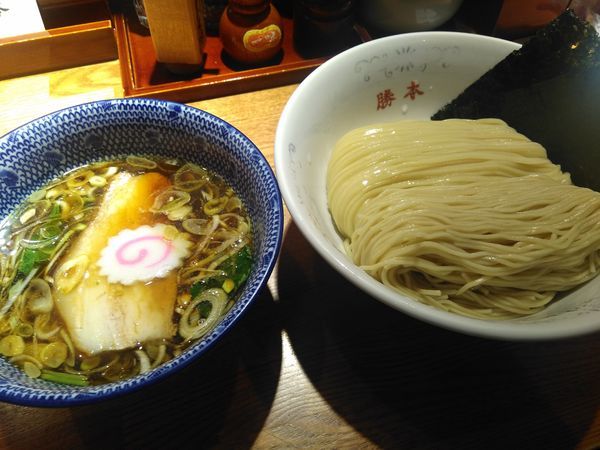 「清湯つけそば¥830」@つけそば 神田勝本の写真