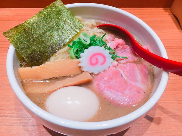 「味玉煮干中華そば」@煮干中華そば 鈴蘭 新宿店の写真