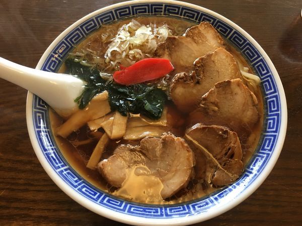 「チャーシューメン(700¥)」@同気食堂の写真