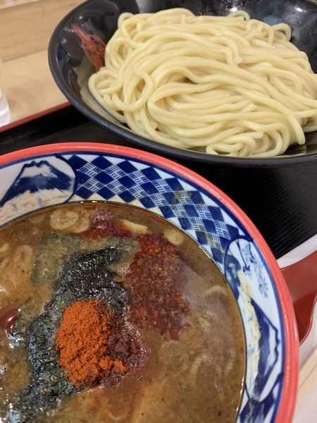 「灼熱つけ麺900円」@つけ麺専門店 三田製麺所 イオンモールナゴヤドーム前店の写真
