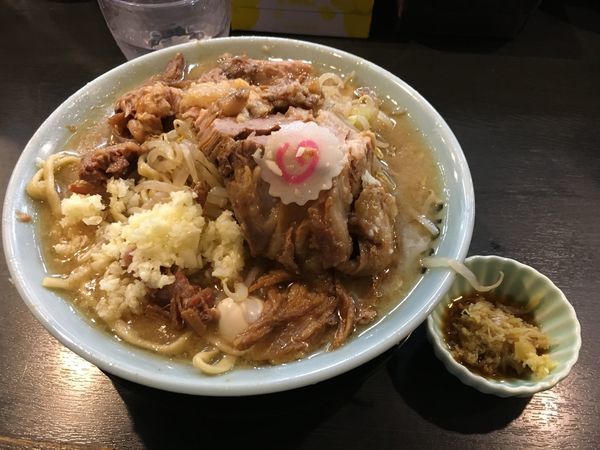 「ラーメン＋しょうがダレ」@自家製麺 No11の写真