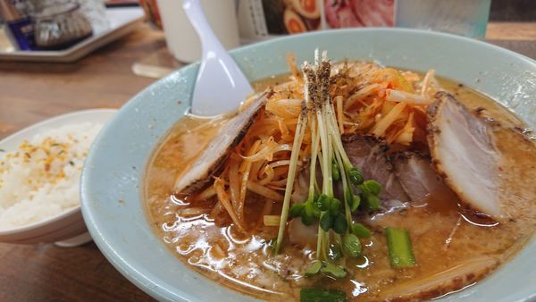 「ねぎみそチャーシュー」@くるまやラーメン 東松山店の写真
