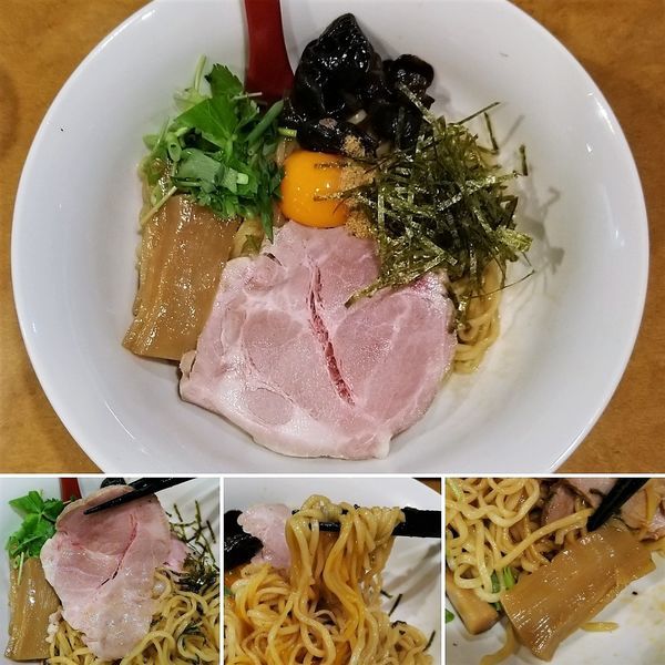 「油そば　700円」@麺屋 紅の写真