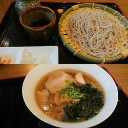 もりそば550円＋みのりラーメン