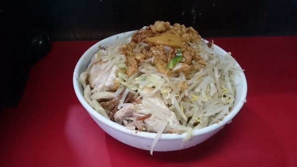 「大ラーメン・柔らかめ(やさいあぶらからめ)￥８００」@蓮爾 登戸店の写真