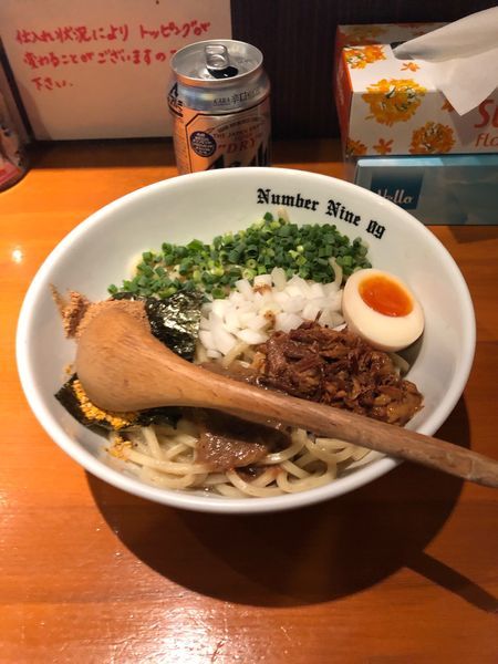 「油そば800円」@麺Dining Number Nine 09の写真
