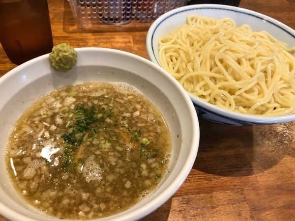 「塩つけ麺（大盛）800円」@めいげんその写真