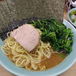 のり増しラーメン大ほうれん草増し