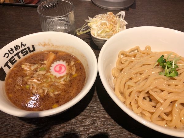 「つけ麺トッピングネギ」@つけめんTETSU 六本木ヒルズ店の写真