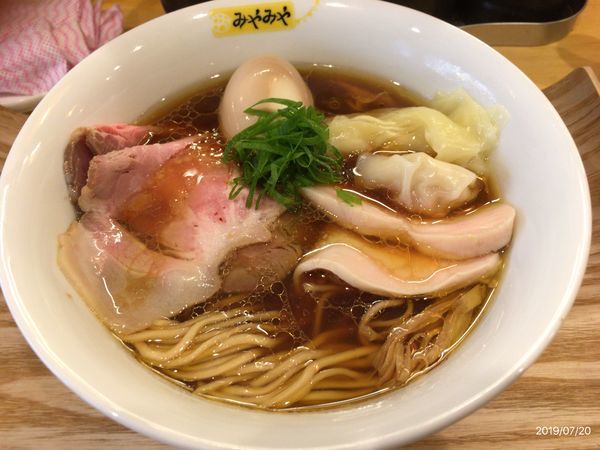 「特製鶏びあんそば」@鶏びあんSobaみやみやの写真