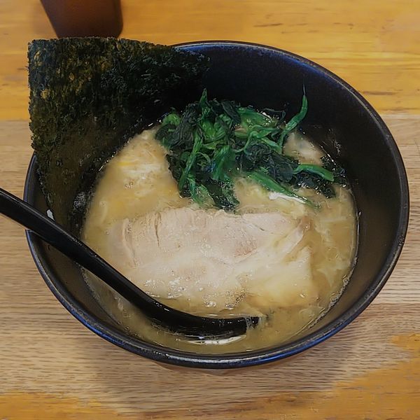「ミニとき卵ラーメン（醤油・カタメ）」@ラーメン 大山家の写真