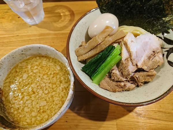 「特製背脂つけソバ (930円)」@old school 中華そば Miya Dera Soulの写真