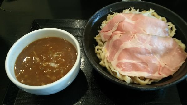 「極.どろつけ麺（中盛、ローストポーク）」@つけ麺 どでんの写真