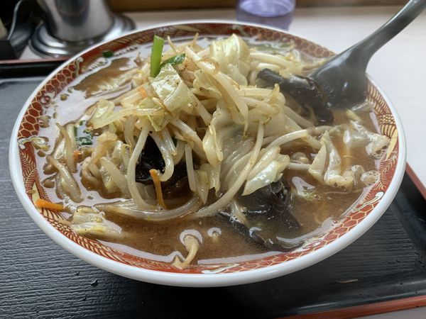 「味噌タンメン」@あぢとみ食堂の写真