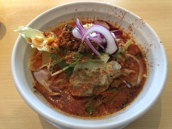 「冷やしサラダ担担麺　￥９００」@Hino担担麺 kokuuの写真