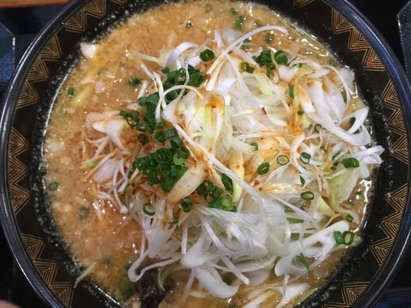 「ネギ味噌ラーメン 730円」@優勝軒 日立店の写真