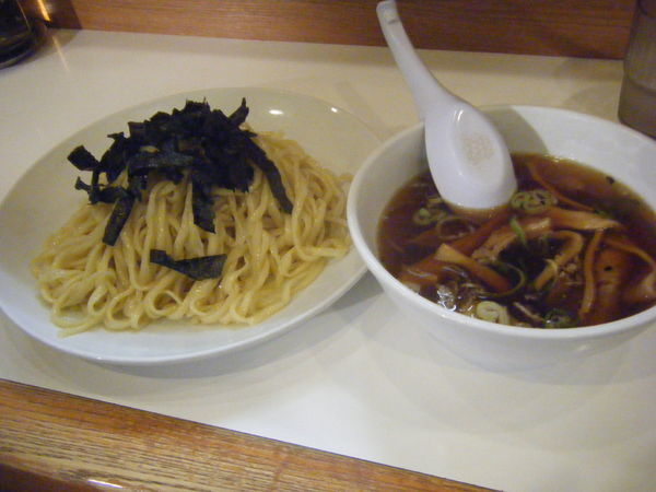 「ざるらぁめん（並盛）」@らぁめん ほりうち 新橋店の写真