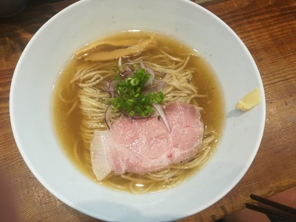 「煮干塩」@町田汁場 しおらーめん 進化の写真