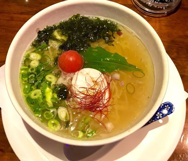 「塩ラーメン(ヒラメ)」@遊飯家 酒舞の写真