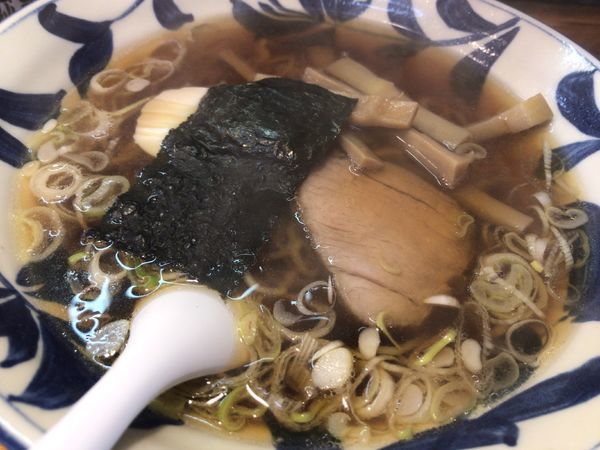 「ラーメン500円+餃子300円」@郷土料理 きくやの写真
