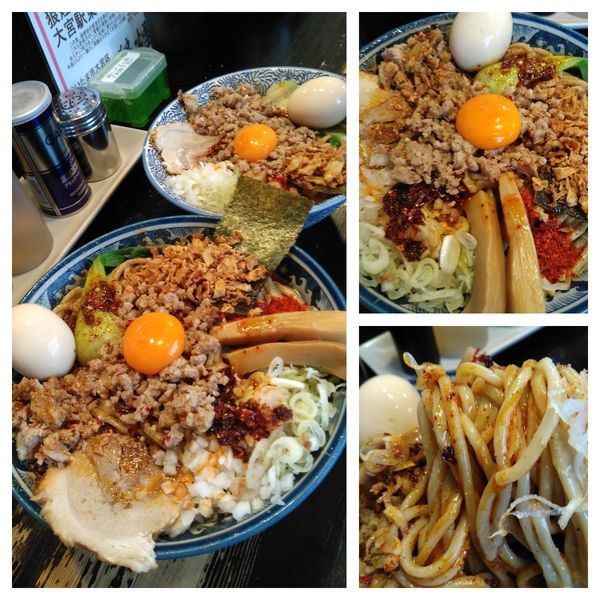 「【限定】担々まぜそば特盛り（冷しver）」@狼煙 〜NOROSHI〜の写真