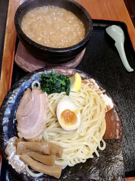 「濃厚豚骨伊勢海老つけ麺」@竹本商店★つけ麺開拓舎の写真