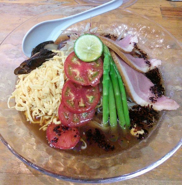 「【限定】冷やし中華ＳＥＸＹ　ＤＵＣＫ　１２５０円」@流星軒の写真