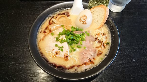 「マー鶏ックス 870円 + 大盛 120円 + 味玉100円」@上気元 いただきの写真