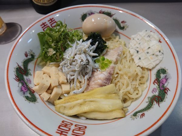 「【限定】しらすと生海苔の鯛の香りのあえそば900円 他」@中華蕎麦 瑞山（ZUIZAN）の写真