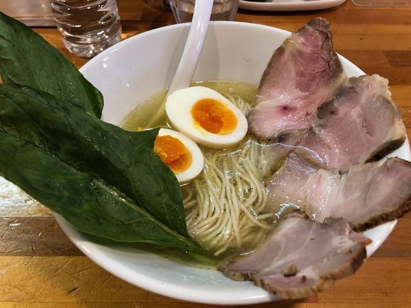 「地鶏塩」@極汁美麺 umamiの写真