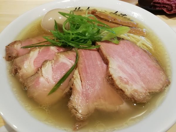 「塩煮玉子チャーシュー」@麺庵ちとせの写真