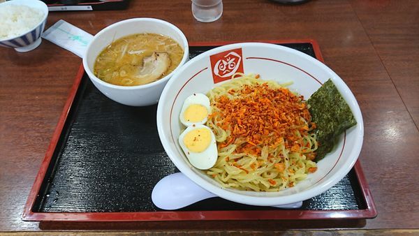 「やみつきみそつけ ゆでたまご」@ラーメンばんだいの写真