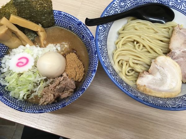 「つけ麺 狼煙特製トッピング」@狼煙 大宮店の写真