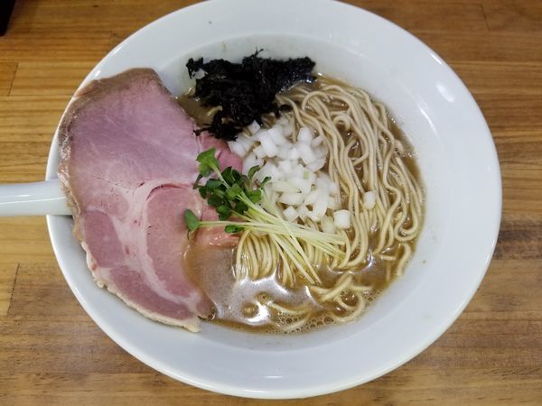 「煮干し醤油そば」@へべれ家の写真