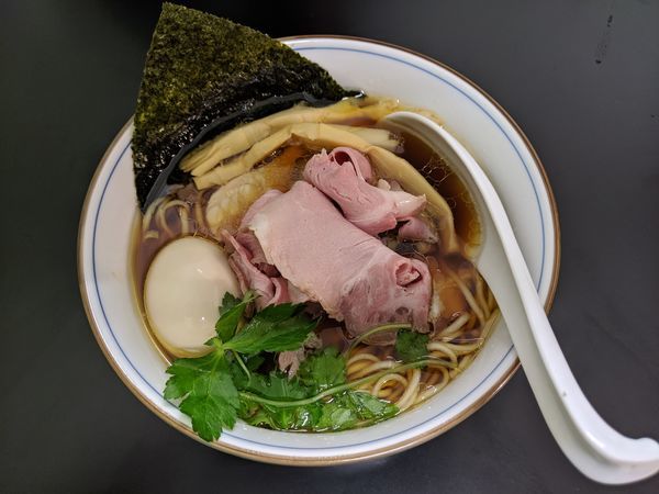 「特製四つ葉そば」@四つ葉 OLIVE JAPAN ®️2019の写真