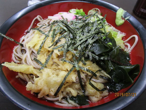 「冷やしタヌキ蕎麦」@信州の写真