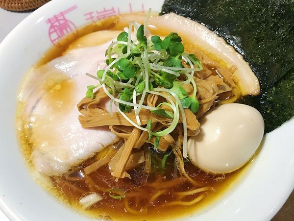 「特製中華そば」@中華蕎麦 瑞山（ZUIZAN）の写真