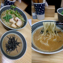 夏メニュー『冷やしつけ鯖そば 大盛(￥950)』