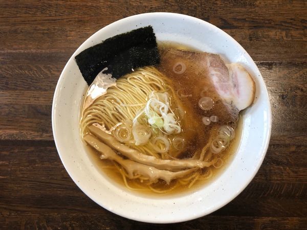 「醤油ラーメン」@上州地鶏らーめん まるわの写真
