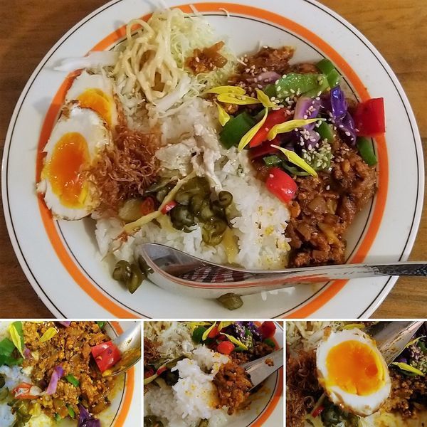 「玉子キーマカレー　900円」@アヤムスープ茶屋の写真