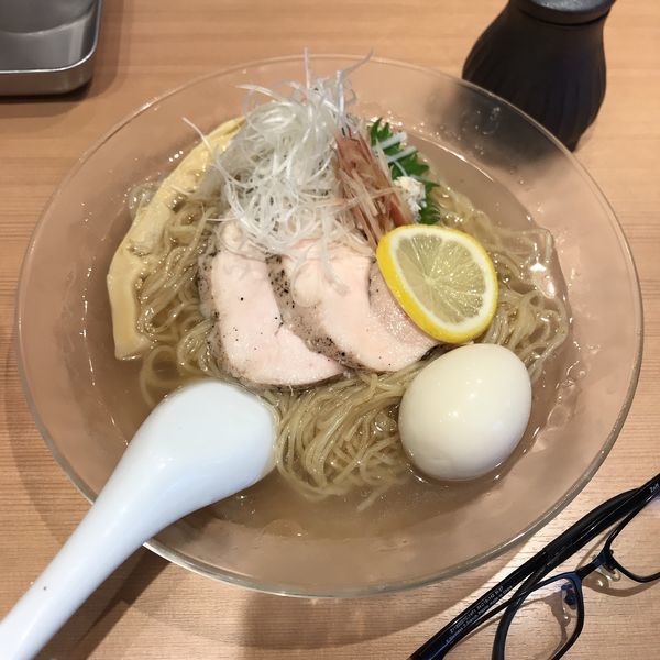 「金目鯛の冷やしらぁめん」@らぁ麺 鳳仙花の写真