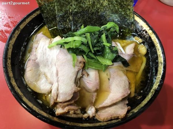 「チャーシューメン (810円)」@家系総本山 ラーメン吉村家の写真