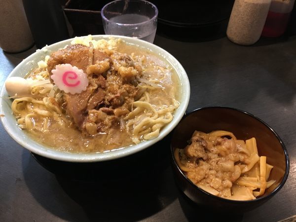 「ラーメン＋あぶら入りメンマ」@自家製麺 No11の写真