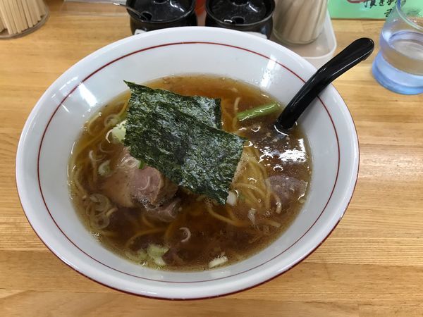 「醤油ラーメン」@らーめん まるちょうの写真