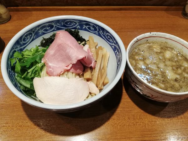 「濃厚イカつけ麺（限定）」@寿製麺よしかわ 川越店の写真