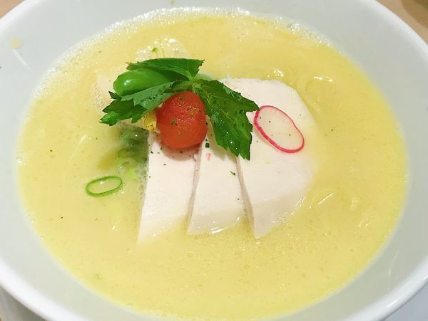 「鶏白湯SOBA」@銀座 篝 本店の写真